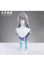 1/3 Delusion Honkai Star Rail Silver Wolf LV.999 Cosplay Wig